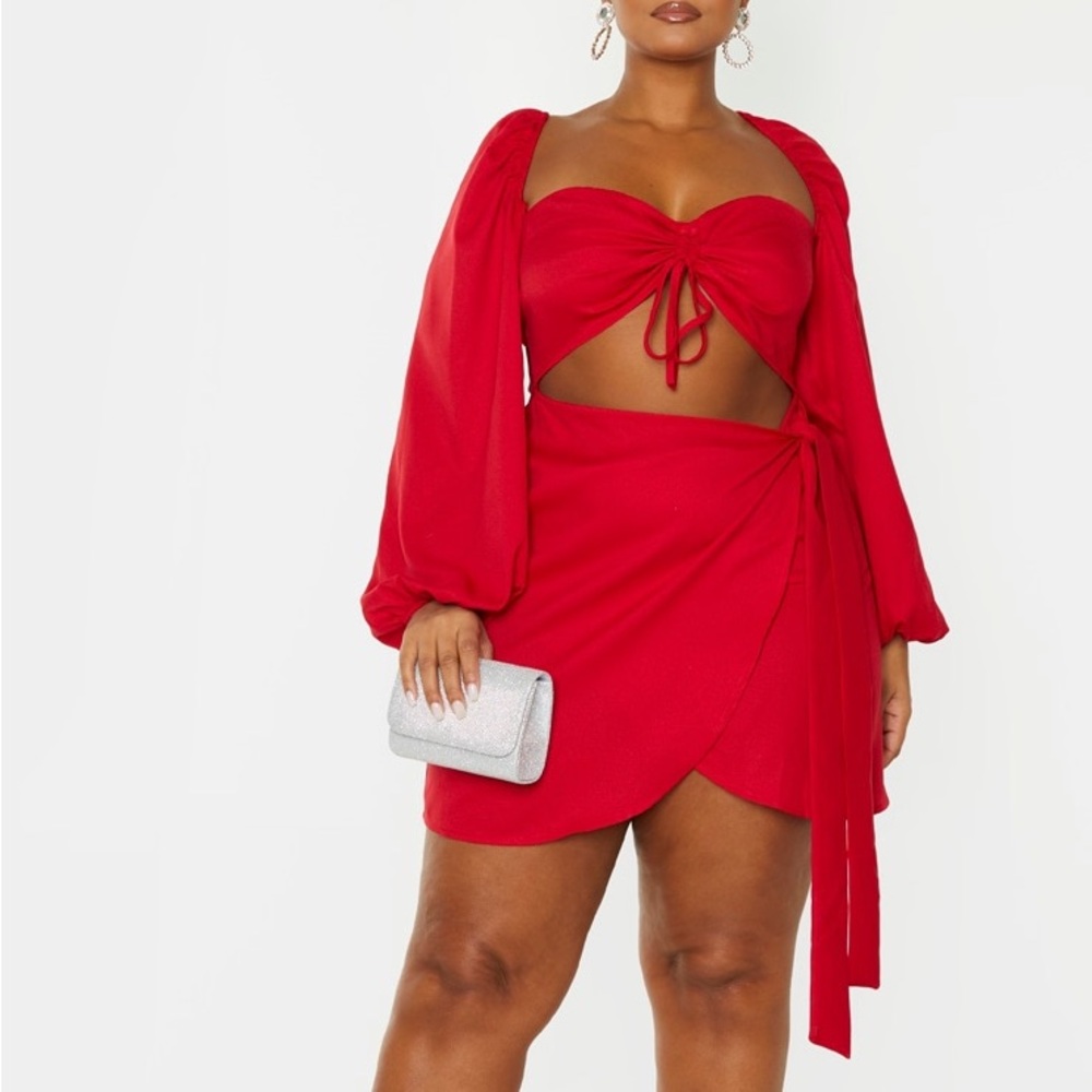 PLT Valentines Day Red Dress - Picture 1 of 1